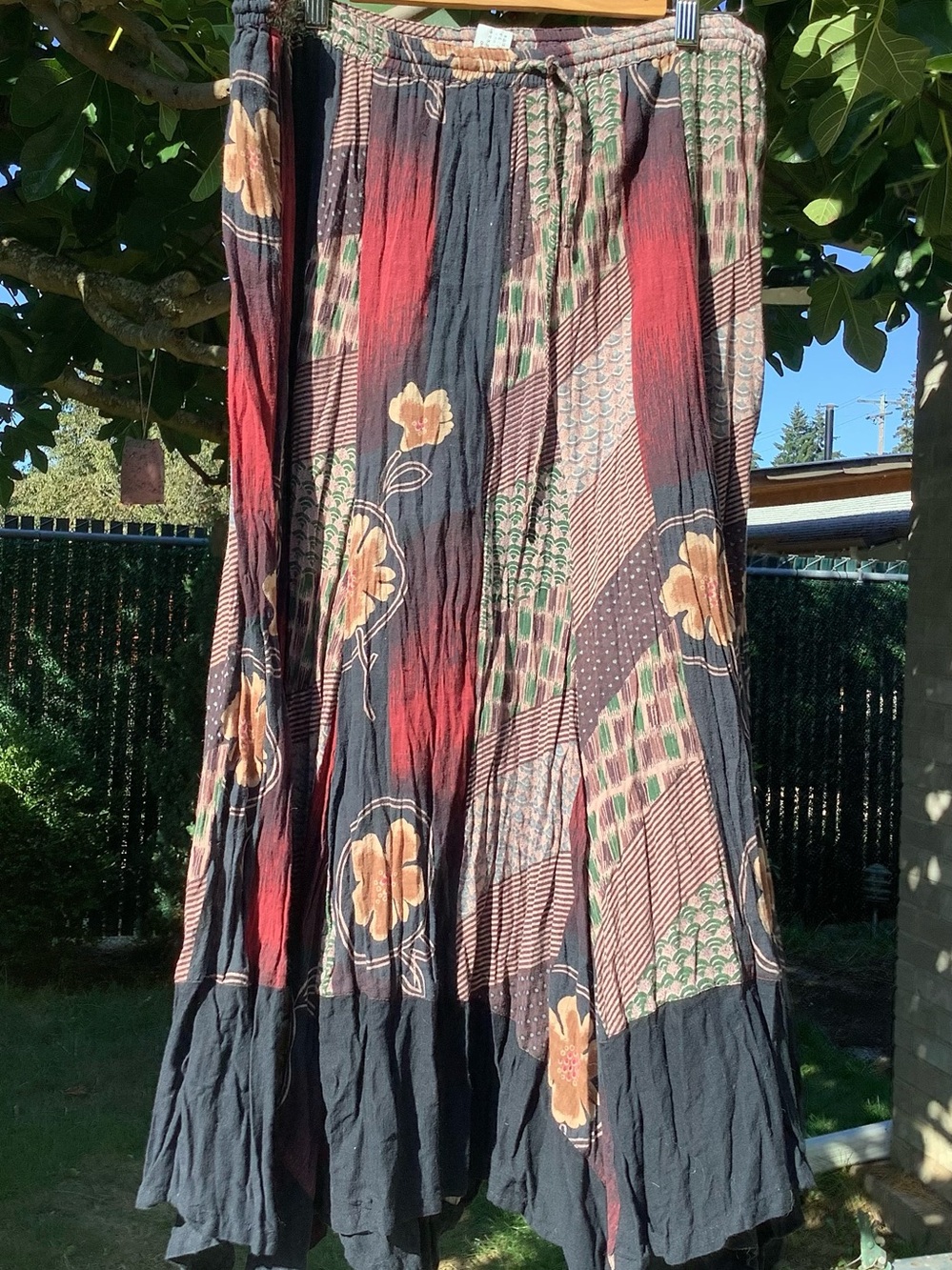 Boho Maxi Skirt